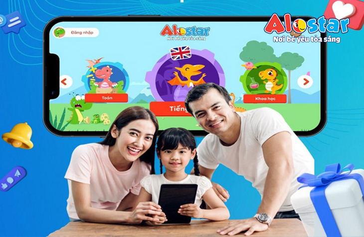  Ứng dụng app Alostar trong giáo dục sớm cho trẻ 2 - 7 tuổi