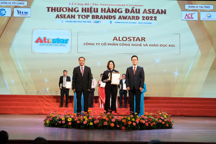 Alostar vinh dự nhận giải thương hiệu top 10 ASEAN